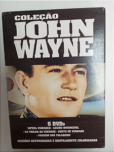 Dvd Coleção John Wayne - 05 Dvds Editora [usado]
