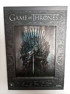 Dvd Game Of Thrones - a Primeira Temporada Completa C/ Cinco Dvds Editora David Benoff [usado]