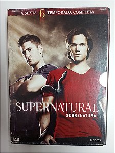 Dvd Supernatural - a Sexta Temporada Completa 06 Dvds Editora Eric Kripke [usado]