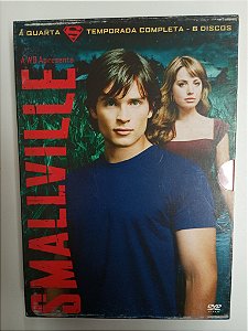 Dvd Smallville - a Quarta Temporada Completa 06 Discos Editora Jerry Seigel [usado]