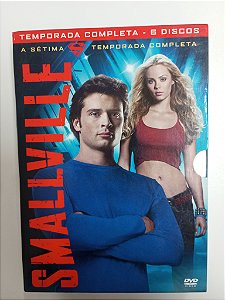 Dvd Smallville - a Sétima Temporada Completa 06 Discos Editora Jerry Siegel [usado]