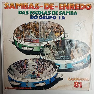 Livro Sambas de Enredo das Escolas de Samba do Grupo 1a Autor Carnaval 84 (vários Artistas) (1983) [usado]