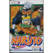 Gibi Naruto Pocket Nº 03 Autor Masashi Kishimoto [usado]