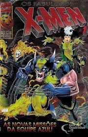 Gibi X-men Nº 01 os Fabulosos Autor as Novas Missões da Equipe Azul! (1996) [usado]