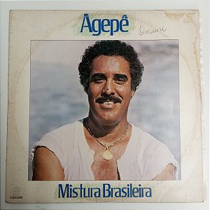 Disco de Vinil Agepê - Mistura Brasileira Interprete Agepê (1984) [usado]