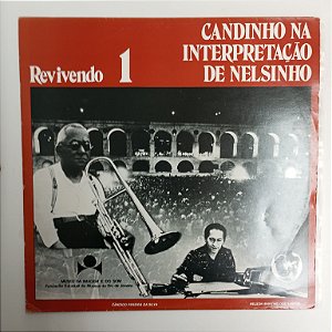 Disco de Vinil Candinho na Interpretação de Nelsinho - Revivendo 1 Interprete Nelsinho (1979) [usado]