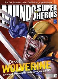 Gibi Mundo dos Super Heróis Nº 16 Autor Dossiê Wolverine a Carreira do Mutante Mais Selvagem das Hqs [usado]