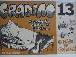 Gibi Fradim Nº13- a Educação Sexual do Baixim...o Filho da Grauna! Autor Fradim Nº13- a Educação Sexual do Baixim...o Filho da Grauna! (1976) [usado]