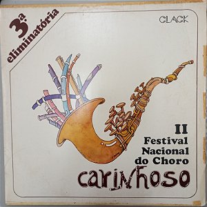 Disco de Vinil 2 Festival do Choro - Carinhoso Interprete Varios (1978) [usado]