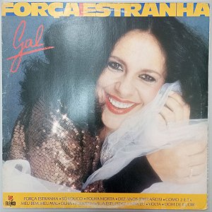 Disco de Vinil Gal Costa - Força Estranha Interprete Gal Costa (1984) [usado]