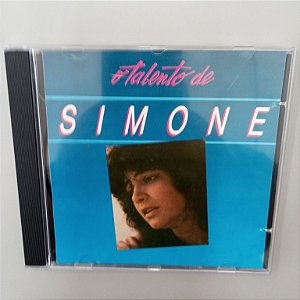 Cd Simone - o Talento de Simone Interprete Simone (1972) [usado]