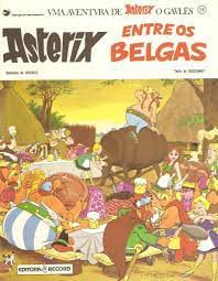 Gibi Asterix entre os Belgas Nº 24- Vma Aventura de Asterix o Gavlês Autor Goscinny [usado]