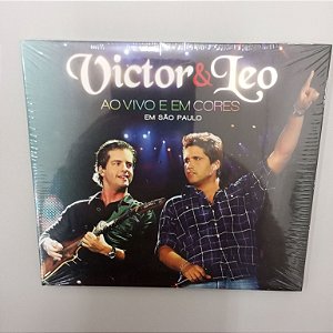 Cd Victor e Léo ao Vivo e em Cores Interprete Victor e Léo [usado]