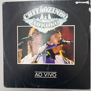 Disco de Vinil Chitãozinho e Xororó - ao Vivo Interprete Chitãozinho e Xororó (1992) [usado]