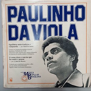 Disco de Vinil Paulinho da Viola Interprete Paulinho da Viola (1971) [usado]