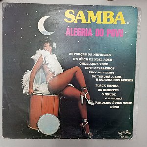 Disco de Vinil Samba - Alegria do Povo Interprete Vários (1978) [usado]