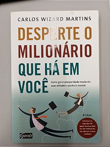 Livro Desperte o Milhonário que Há em Você Autor Martins, Carlos Wizard (2012) [usado]