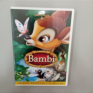 Dvd Bambi - Edição Especial com Dois Discos Editora Walt Disney [usado]