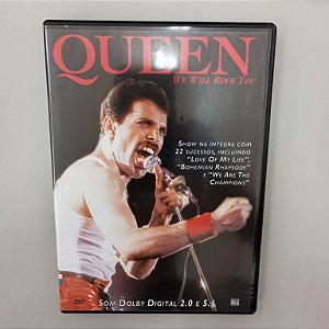Dvd Queen - We Will Rock You Editora Estudio de Cinema [usado]
