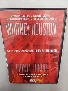 Dvd Whitney Houston/lionel Richie - os Dois Grandes Momes da Soul Music em um Único Dvd Editora [usado]