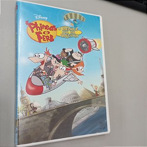 Dvd Phineas e Ferb Editora Disney Records [usado]