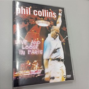Dvd Phil Collins - Live And Loose In Paris Editora Rick Oldman [usado]