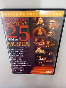 Dvd Saturday Night Live - 25 Anos de Musica Editora Spot Films [usado]