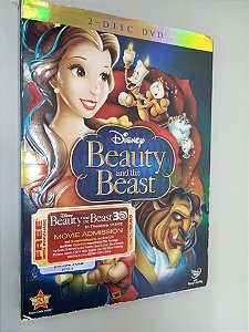 Dvd Beauty And The Beast Box com Dois Dvds Editora Walt Disney [usado]