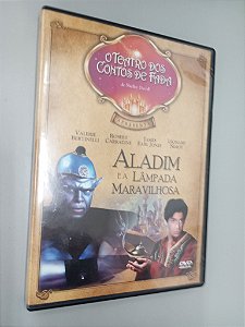 Dvd Aladim e a Lampada Maravilhosa - o Teatro dos Contos de Fada Editora Tim Burton [usado]
