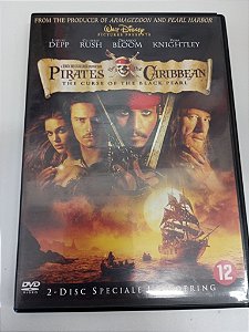 Dvd Pirates Of The Caribbean -the Curse Of The Black Péarl Editora [usado]