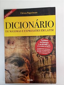 Livro Dicionário de Máximas Expresões em Latim Autor Põppelman, Christa [usado]