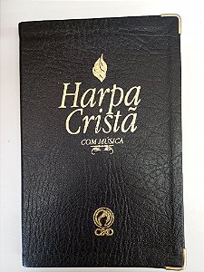 Livro Harpa Cristã com Música Autor Crstã, Congregação [usado]
