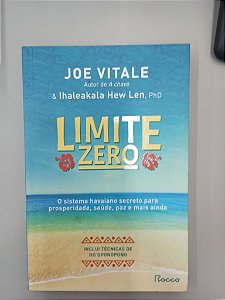 Livro Limite Zero Autor Vitale, Joe (2009) [usado]