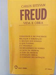 Livro Freud - Vida e Obra Autor Estevam, Carlos [usado]