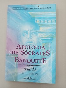 Livro Apologia de Sócrates Banquete Autor Platão (2007) [usado]