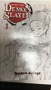 Gibi Demon Slayer Nº 1 Autor Koyoharu Gotouge (2020) [usado]
