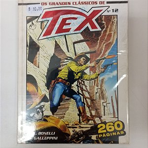 Livro Tex Nº 12 - os Grandes Clássicos de Tex Autor Bonelli [usado]