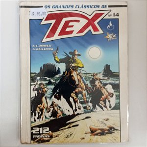 Livro Tex Nº 14 - os Grandes Clássicos de Tex Autor Bonelli [usado]