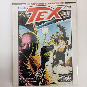 Livro Tex Nº 18 - os Grandes Clássicos de Tex Autor Bonelli [usado]