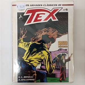 Livro Tex Nº 06 - os Grandes Clássicos de Tex Autor Bonelli [usado]