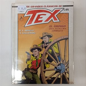 Livro Tex Nº 25 - os Grandes Clássicos de Tex Autor Bonelli [usado]