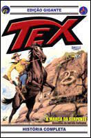 Gibi Tex Nº 21- Edição Gigante- a Marca da Serpente Autor Nizzi e Galleppini [usado]
