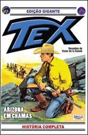 Gibi Tex Nº19- Edição Gigante- Arizona em Chamas Autor Nizzi e Victor [usado]