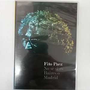 Dvd Fito Paez - Nosé Si Es Baires o Madri Editora Sony Music [usado]
