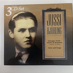 Cd Jussi Björling Interprete Giusepe Verdi [usado]