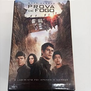 Livro Prova de Fogo Box com Quatro L.ivros,poster Eum Livreto Autor Dashner, James (2011) [usado]