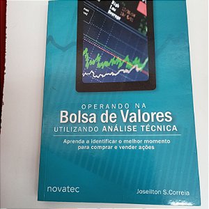 Livro Operando na Bolsa de Valores Autor Correia, Joseilton S. (2008) [usado]