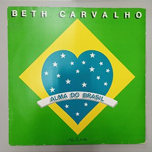 Disco de Vinil Beth Carvalho - Alma do Brasil Interprete Beth Carvalho (1988) [usado]