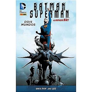 Gibi Batman Superman: os Novos 52 Autor Greg Pak e Jae Lee (2016) [usado]