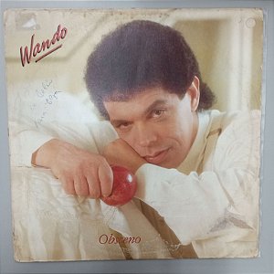 Disco de Vinil Wando - Obsceno Interprete Wando (1988) [usado]